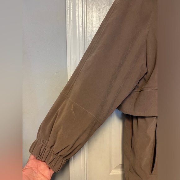 Fleet Street Women's Coat Zip Button Combo Rabbit Fur Trim Hood - Picture 2 of 14